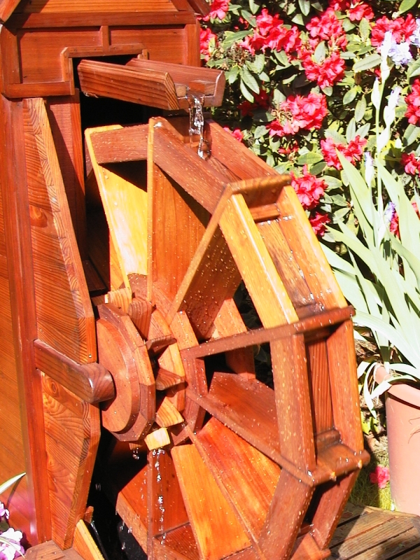 Waterwheel Close Up