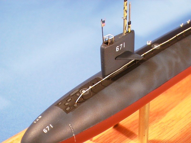 Submarine Model USS Narwhal