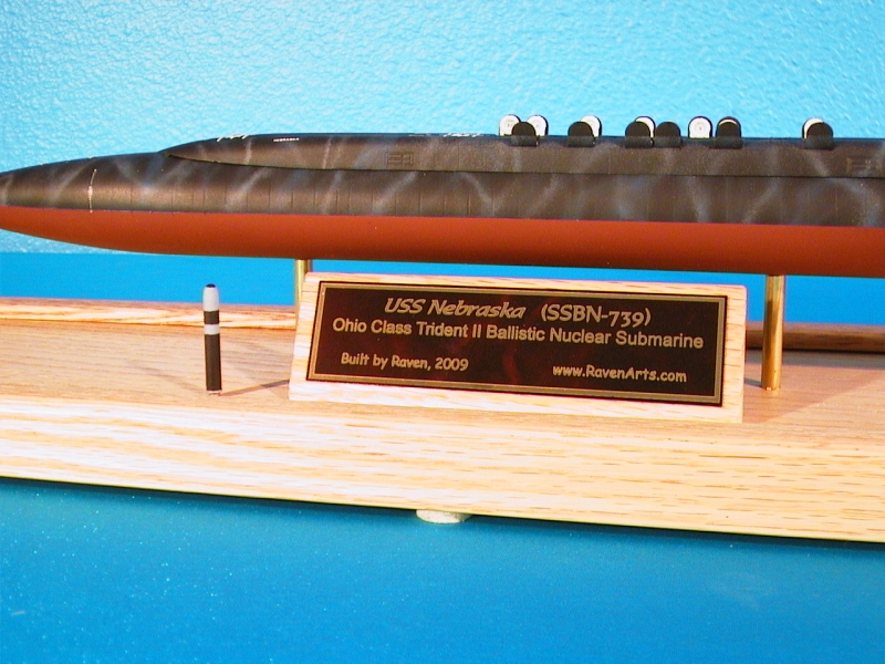 USS Nebraska SSBN-739 Custom Model