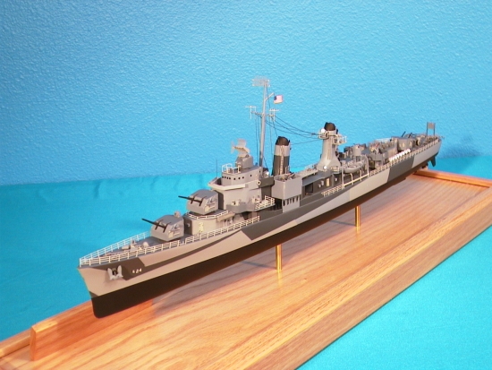 WWII Mine Layer Destroyer Model