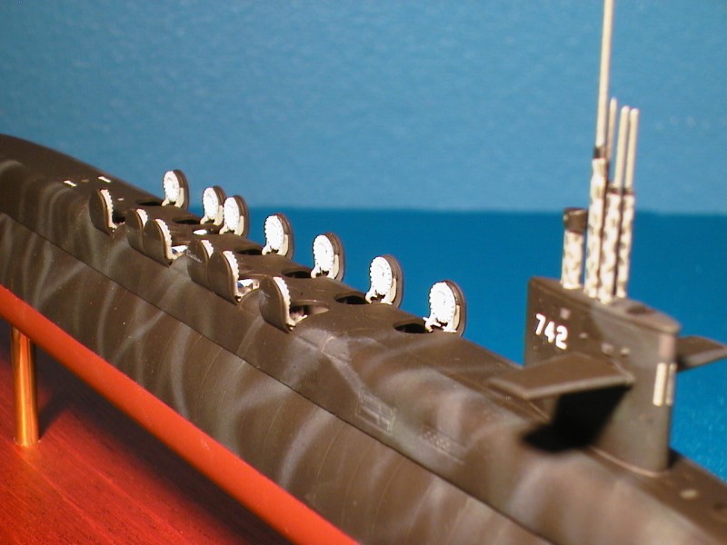 SSBN 742 Custom Submarine Model