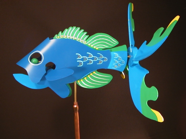 Fish Whirligig